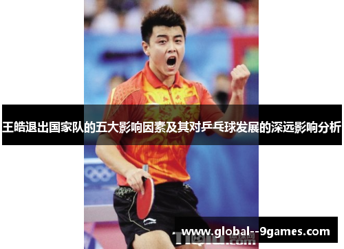 王皓退出国家队的五大影响因素及其对乒乓球发展的深远影响分析 王皓退出国家队的五大影响因素及其对乒乓球发展的深远影响分析